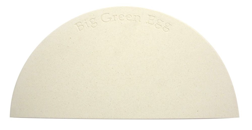 Big Green Egg Half Moon Baking Stone Medium